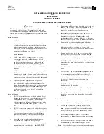 Preview for 1 page of Federal Signal Corporation BP350S Installation And Operating Instructions