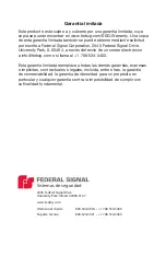 Preview for 16 page of Federal Signal Corporation BPL26L Installation And Maintenance  Instruction