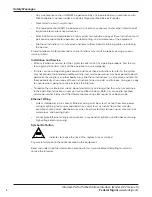 Preview for 6 page of Federal Signal Corporation C Series Description, Specifications, Installation, And Operation Manual