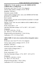 Предварительный просмотр 63 страницы Federal Signal Corporation CAMLCD-AHD-56 Installation And Operation Manual