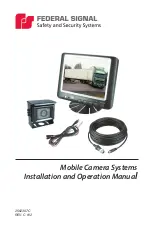 Federal Signal Corporation CAMLCD-AHD-70 Installation And Operation Manual preview