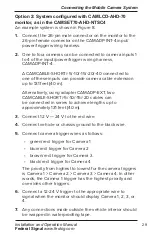 Preview for 29 page of Federal Signal Corporation CAMSET56-AHD-NTSC2 Installation And Operation Manual