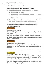 Preview for 21 page of Federal Signal Corporation CAMSET56-NTSC-2 Installation And Operation Manual