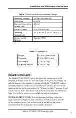 Предварительный просмотр 7 страницы Federal Signal Corporation Commander 371LED-120A Installation And Maintenance Manual