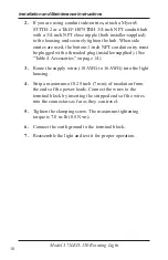 Preview for 10 page of Federal Signal Corporation Commander 371LED-120A Installation And Maintenance Manual