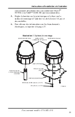 Предварительный просмотр 25 страницы Federal Signal Corporation Commander 371LED-120A Installation And Maintenance Manual