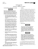 Federal Signal Corporation Cuda TriOptic 351011F Series Instruction Sheet preview