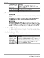 Preview for 14 page of Federal Signal Corporation DS100X Description, Specifications, And Installation Manual