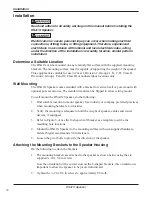 Preview for 10 page of Federal Signal Corporation DSA1X Description, Specifications, And Installation Manual