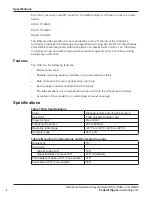 Preview for 8 page of Federal Signal Corporation DSA2 Description, Specifications, And Installation Manual