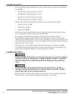 Предварительный просмотр 12 страницы Federal Signal Corporation DSA2 Description, Specifications, And Installation Manual