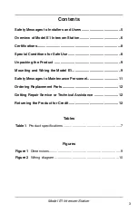 Предварительный просмотр 3 страницы Federal Signal Corporation E1 Installation And Maintenance Instructions Manual