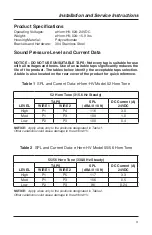 Предварительный просмотр 3 страницы Federal Signal Corporation eHorn-HV Installation And Service Instructions Manual