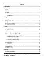 Preview for 3 page of Federal Signal Corporation FC Description, Specifications, Installation, Operation, And Service Manual