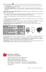 Предварительный просмотр 2 страницы Federal Signal Corporation Fireball FB2LEDX Series Installation And Maintenance Instructions Manual