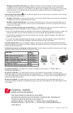 Preview for 6 page of Federal Signal Corporation Fireball FB2LEDX Series Installation And Maintenance Instructions Manual