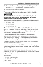 Preview for 17 page of Federal Signal Corporation G-STR 120 Vac Installation And Maintenance Instructions Manual