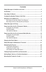 Preview for 3 page of Federal Signal Corporation Global Series Installation And Maintenance Instructions Manual