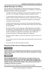 Preview for 13 page of Federal Signal Corporation Global Series Installation And Maintenance Instructions Manual