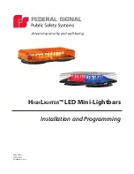 Federal Signal Corporation HighLighter Installation And Programming preview