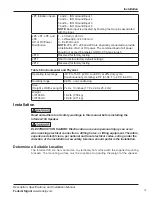 Preview for 13 page of Federal Signal Corporation I-IP100AC Description, Specifications, And Installation Manual