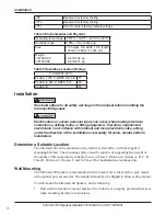 Предварительный просмотр 12 страницы Federal Signal Corporation I-IP100ACX Description, Specifications, And Installation Manual