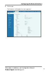 Preview for 15 page of Federal Signal Corporation I-IPTEL1 Manual