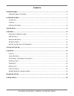 Preview for 3 page of Federal Signal Corporation Informer-IP Wall Mount B Series Description, Specifications, Installation, And Operation Manual