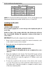 Предварительный просмотр 2 страницы Federal Signal Corporation IPX-SW1 Installation Instructions