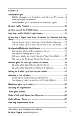 Preview for 3 page of Federal Signal Corporation IPX6 IMPAXX Installation And Maintenance Manual