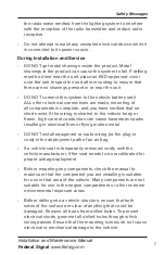 Preview for 7 page of Federal Signal Corporation IPX6 IMPAXX Installation And Maintenance Manual