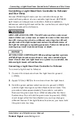 Preview for 13 page of Federal Signal Corporation IPX6 IMPAXX Installation And Maintenance Manual