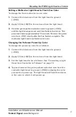 Preview for 17 page of Federal Signal Corporation IPX6 IMPAXX Installation And Maintenance Manual