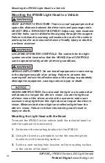 Preview for 18 page of Federal Signal Corporation IPX6 IMPAXX Installation And Maintenance Manual