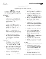 Preview for 1 page of Federal Signal Corporation MS100 Installation Instructions