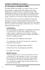 Preview for 6 page of Federal Signal Corporation PS600 SelecTone Installation And Maintenance Instructions Manual