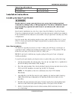 Preview for 9 page of Federal Signal Corporation PVS220W-24 Installation Manual