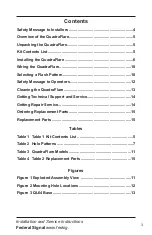 Preview for 3 page of Federal Signal Corporation QL43 Installation And Service Instructions Manual