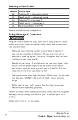 Preview for 12 page of Federal Signal Corporation QL43 Installation And Service Instructions Manual