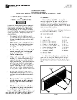 Federal Signal Corporation QL64MHL Instruction Sheet preview