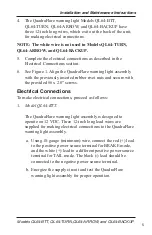 Preview for 5 page of Federal Signal Corporation QuadraFlare QL64-ARROW Installation And Service Instructions Manual