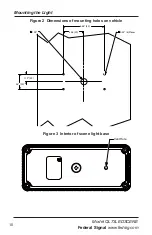 Предварительный просмотр 10 страницы Federal Signal Corporation QuadraFlare QL73LEDSCENE Installation And Maintenance Instructions Manual