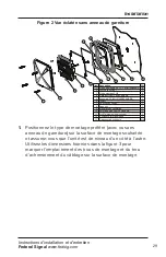 Preview for 29 page of Federal Signal Corporation QuadraFlare QL97LEDSCENE-SB Installation And Maintenance Instructions Manual