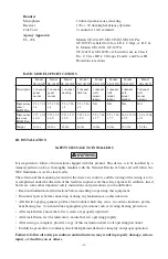 Preview for 4 page of Federal Signal Corporation SELECTFONE SF-1011P Instructions Manual