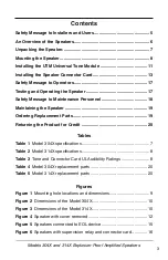 Preview for 3 page of Federal Signal Corporation SelecTone 304X Manual