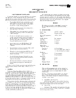 Preview for 1 page of Federal Signal Corporation Signalmaster 330103 Instruction Sheet