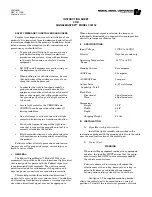 Предварительный просмотр 1 страницы Federal Signal Corporation Signalmaster 330132 Instruction Sheet