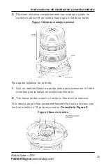 Предварительный просмотр 29 страницы Federal Signal Corporation Spire 200 Installation And Maintenance Instructions Manual