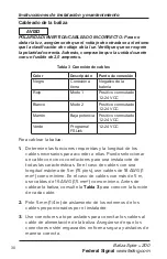 Предварительный просмотр 30 страницы Federal Signal Corporation Spire 200 Installation And Maintenance Instructions Manual