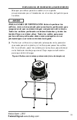 Предварительный просмотр 33 страницы Federal Signal Corporation Spire 200 Installation And Maintenance Instructions Manual